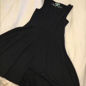 Black skater dress